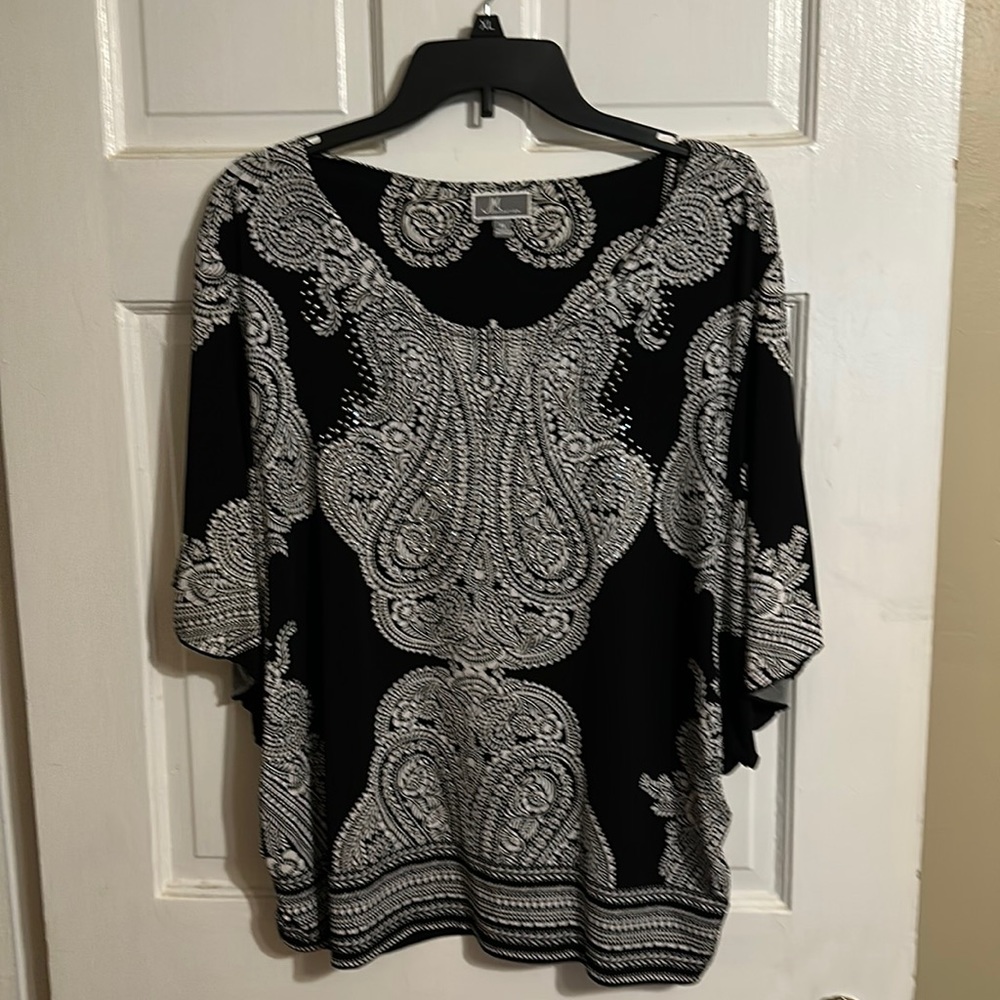 JM Collection embellished blouse, never worn, size XL